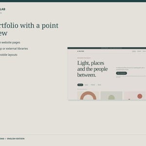 Photographer Portfolio Website Template: HTML CSS JS Gallery Filters and Lightbox
