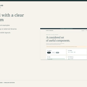 HTML CSS UI Component Kit: 24 originele componenten met demo's in pure JavaScript