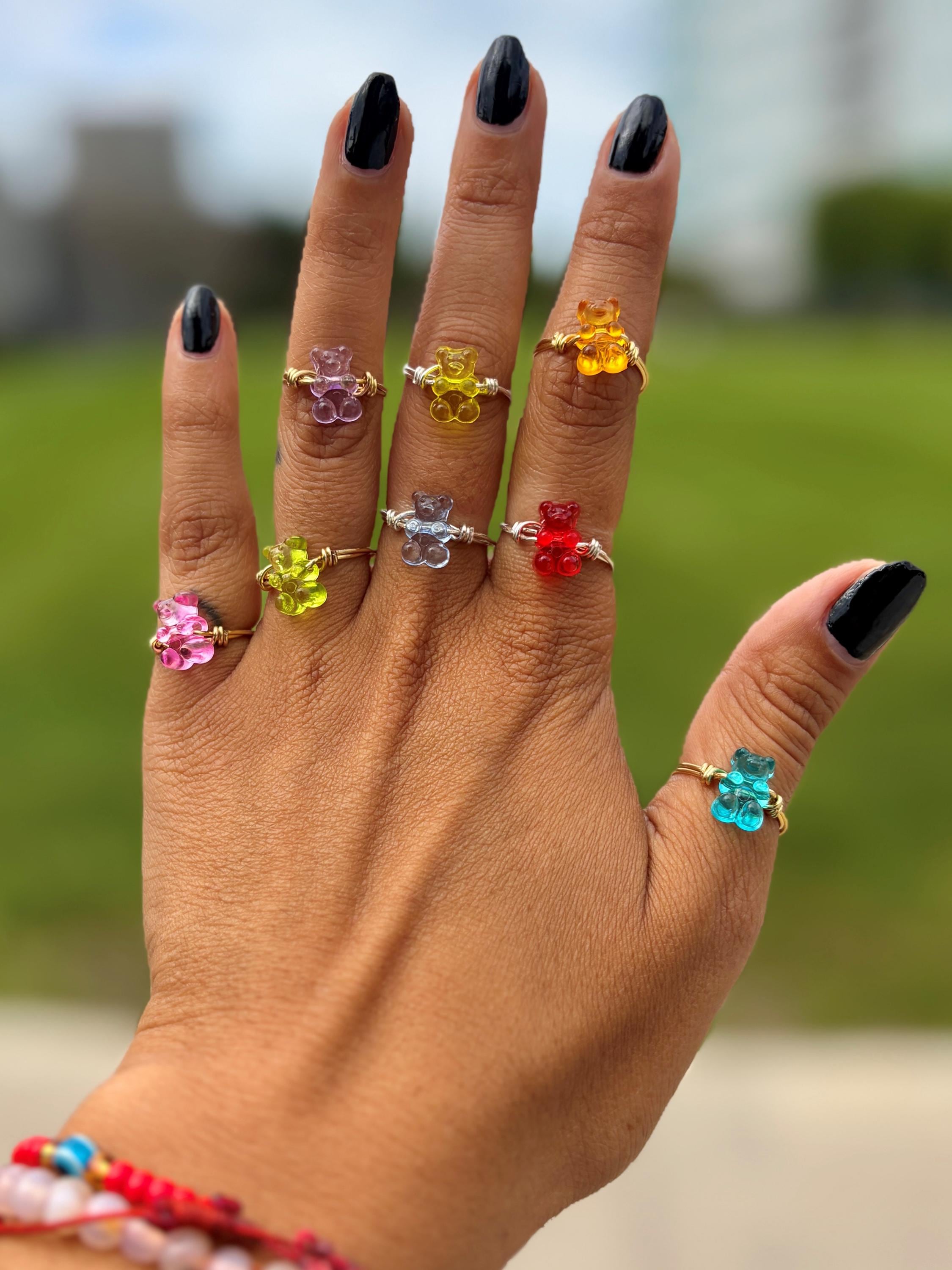 90s Flower Ring - Etsy