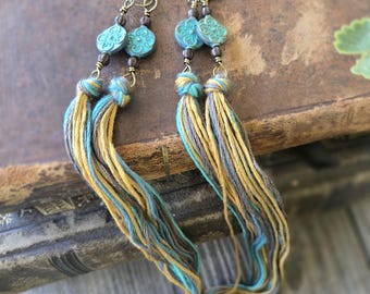 Tzitzit for Women, Decorative Hebrew Tassel, Bag & Purse Accessory, Keychain, Bookmark, Rear View Mirror Decor