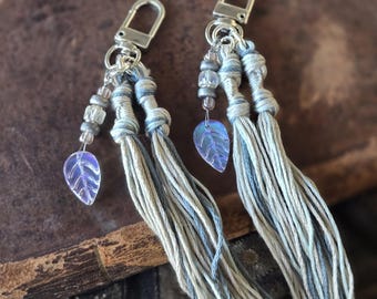 Right to the Tree of Life Tzitzit for Women, Decorative Tassel, Bag & Purse Accessory, Keychain, Bookmark, Rear View Mirror Decor
