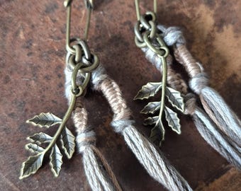 Right to the Tree of Life Tzitzit for Women, Decorative Tassel, Bag & Purse Accessory, Keychain, Bookmark, Rear View Mirror Decor