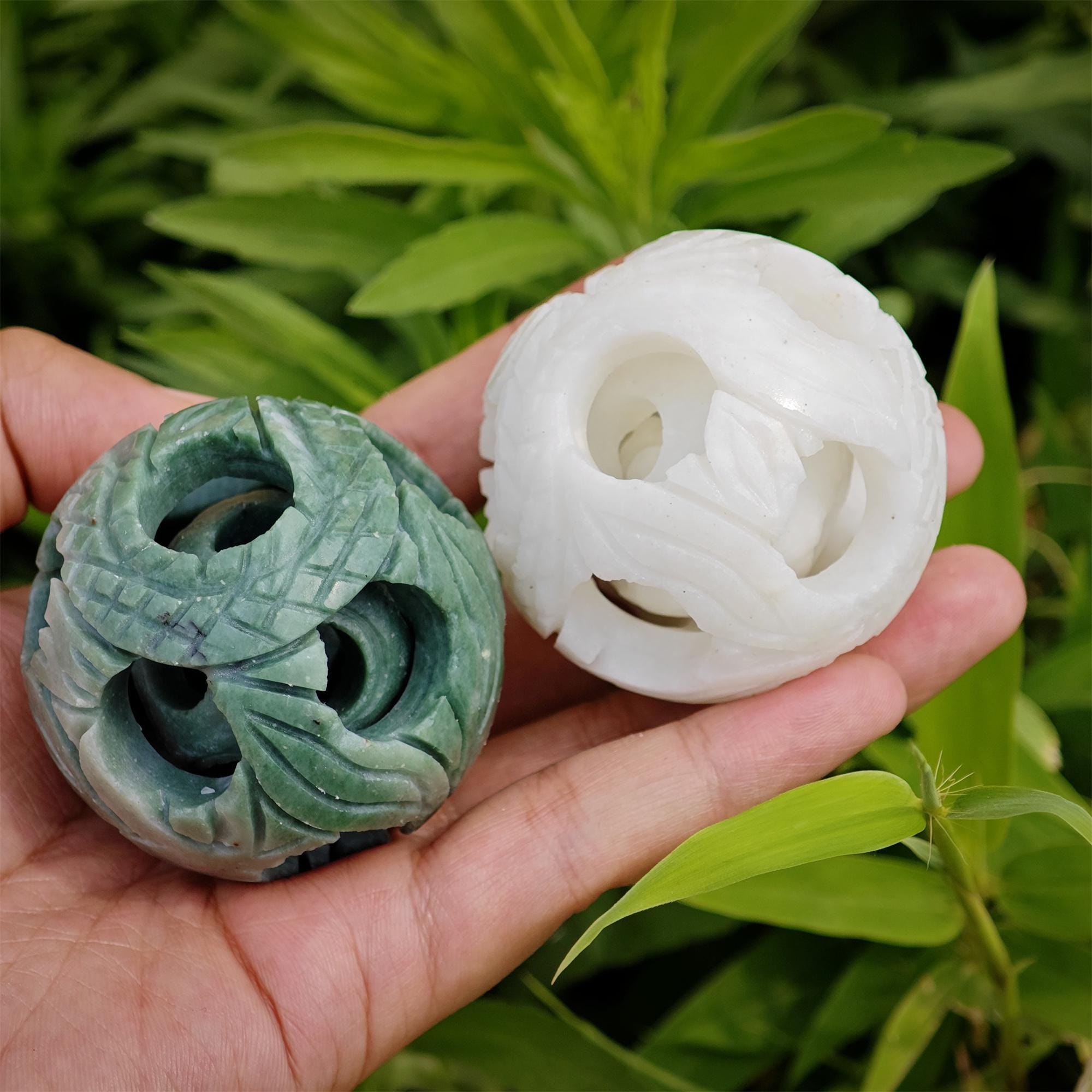 Jade Puzzle Ball - Etsy Canada display picture 1