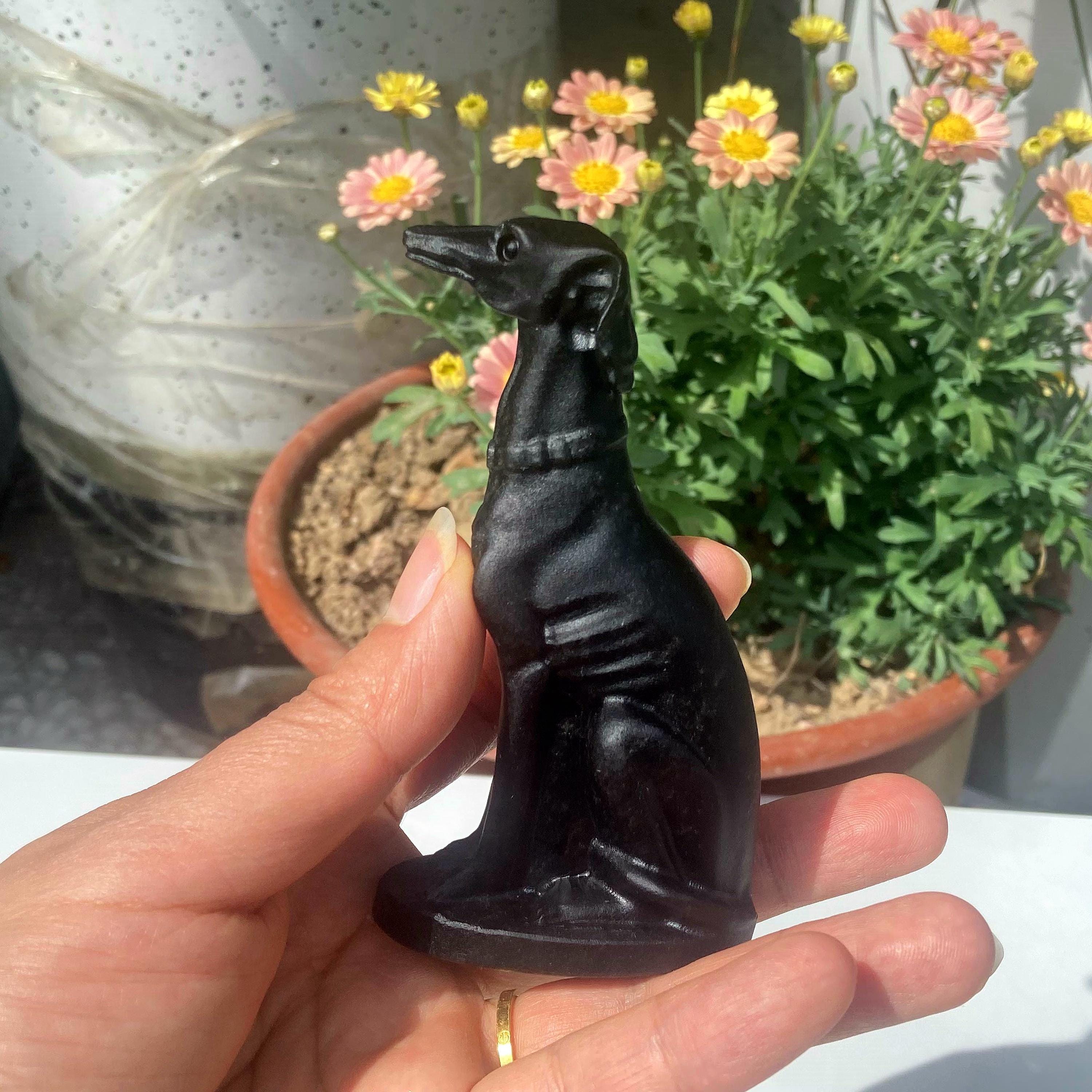 Obsidian Dog - Etsy