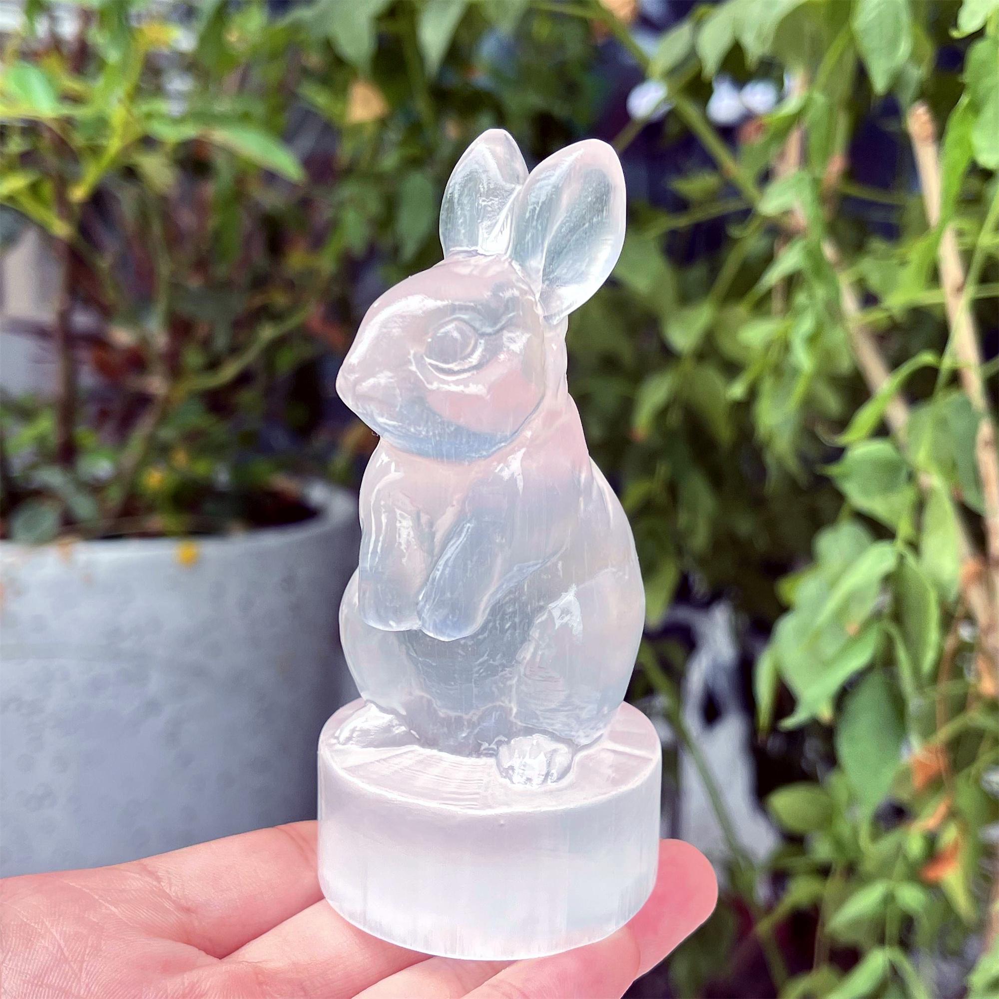 天然石のウサギ - Etsy 日本