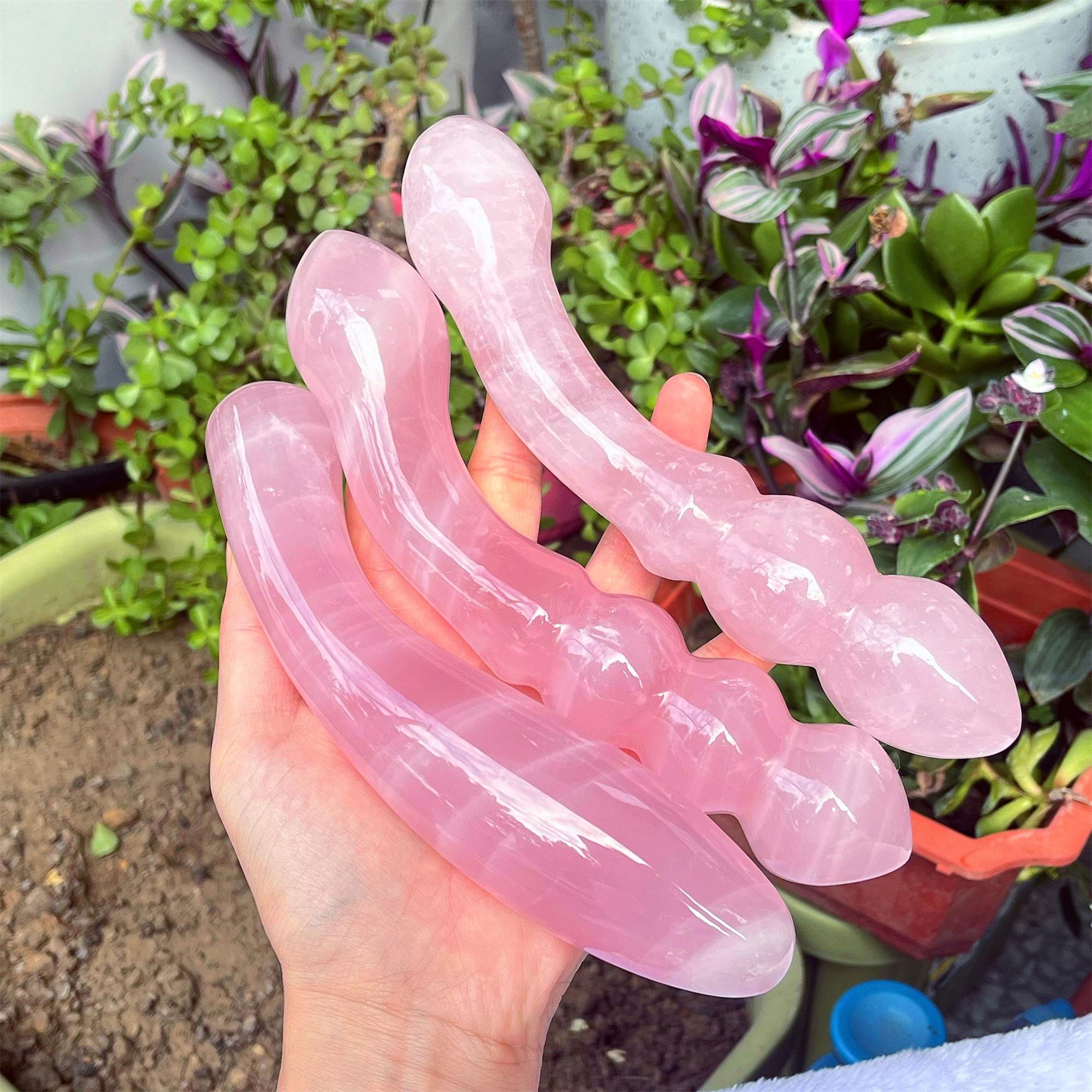 Rose Quartz Dildo