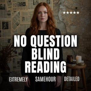 Keine Frage Ehrliche Tarot-Lesung, GLEICHE STUNDE Blindlesung, Mittlere Beratung, Same Hour Detaillierte Lesung, Psychische Legung, Mittlere Legung