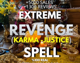 Sortilège de karma et de vengeance – Maléfice, Retour de bâton | Sortilège d'inversion de malédiction pour une cible obstinée – Justice karmique et inversion d'énergie, Retour rapide de la négativité