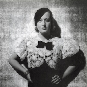 Vintage Hollywood Glamour: Joan Crawford Portrait by George Hurrell, 1934 | Classic Hollywood Wall Art