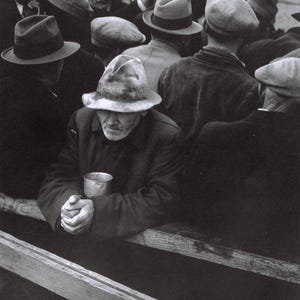 Powerful Visual Storytelling: Dorothea Lange&#39;s 1932 Photo &quot;White Angel Bread Line&quot; | Documentary Photograph | Vintage Great Depression Photo
