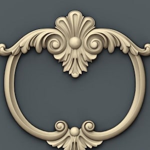 Bundle of 10 Ornamental Frame Corner STL Files – 3D Printable Digital Ornaments for CNC, Resin & FDM Printing