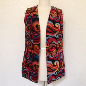 Ameri⭐︎ VINTAGE LIKE JACQUARD OVER VEST Ameri VINTAGE LIKE JACQUARD OVER VEST