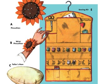 Accessoires Fichier numérique PDF - Peluche, jambon de tailleur, mitaine de repassage, kit de couture, housse pour machine à coudre, organiseur