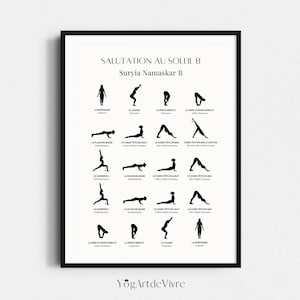Affiche Salutation au Soleil B | A2, A3, A4 à télécharger