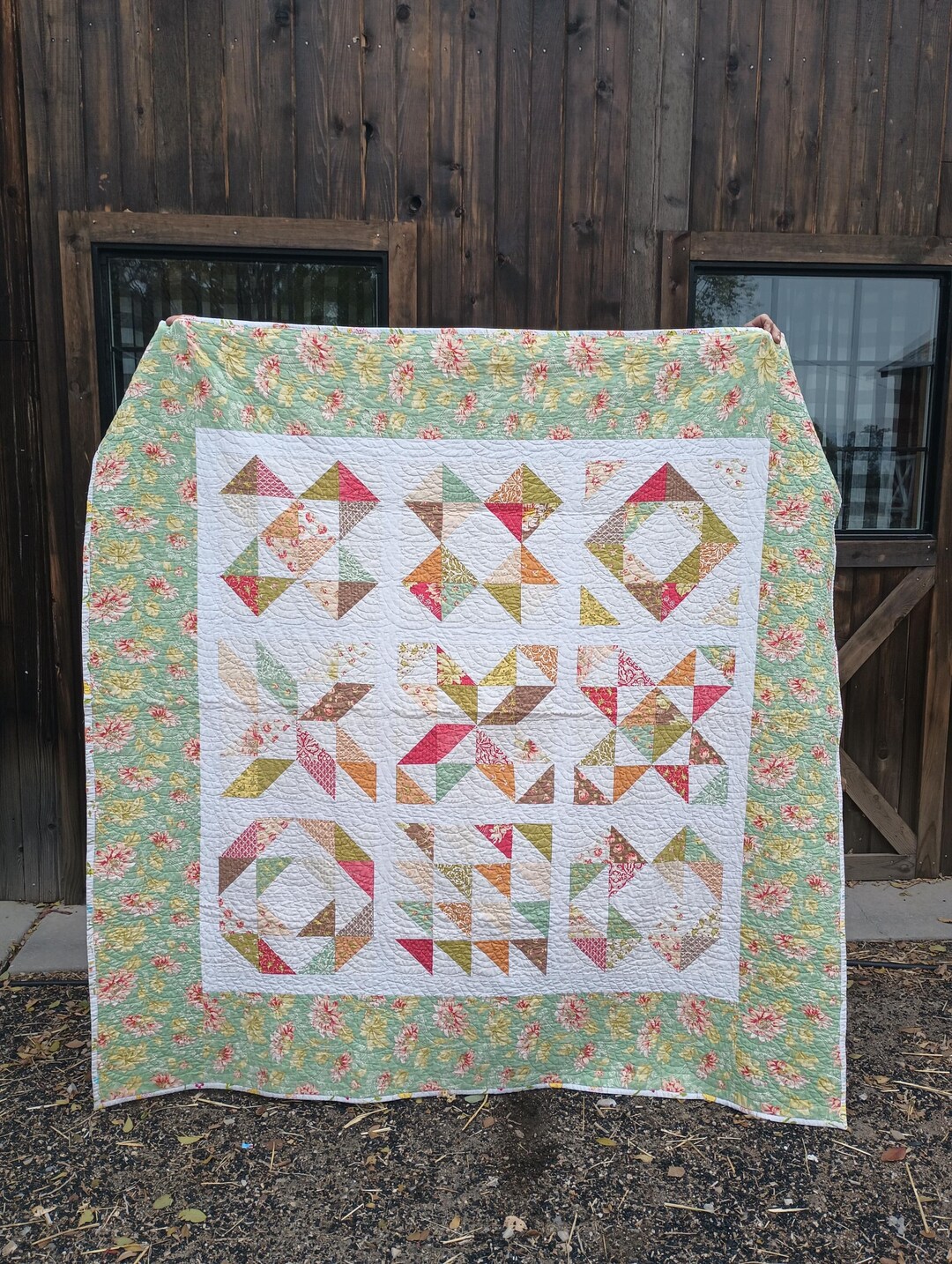 New! Beginner- Nine Patch Charm Square Sampler - Etsy