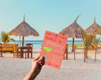 Plantilla de invitación para despedida de soltera de Margs and Matrimony