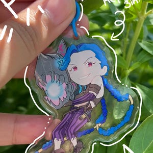 Arcane Jinx 3in Acrylic Keychain