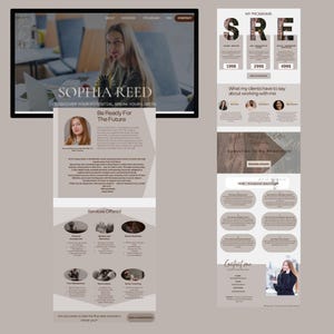 canva websitesjabloon coaching websitesjabloon digitale productwebsite modern websiteontwerp voor jou gemaakt website eenvoudig te bewerken website