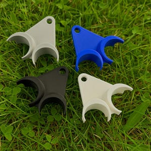 3D Printed Golf Ball Two Holders - Funny Golf Accessory for Him, Hilarious Gift for Golf Lovers
