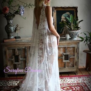Braut Spitzen Nachthemd rückenfreie Hochzeit Dessous Braut Nachtwäsche Hochzeit Nachthemd Spitzen Dessous Spitze Hochzeit Dessous
