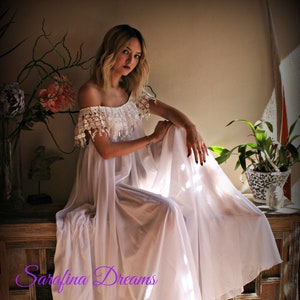 Baumwolle Nachthemd Weiß Baumwolle Nachtwäsche Flitterwochen Baumwolle Dessous Braut Dessous Venedig Spitze Nachthemd Hochzeit Nachthemd