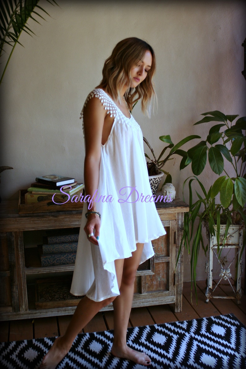 Cotton Baby Doll Nightgown Honeymoon Train Cotton Lingerie Etsy Norway