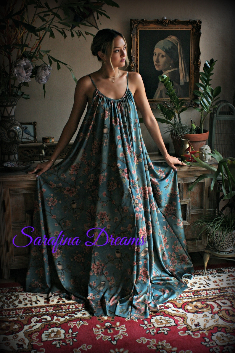 boho night gown