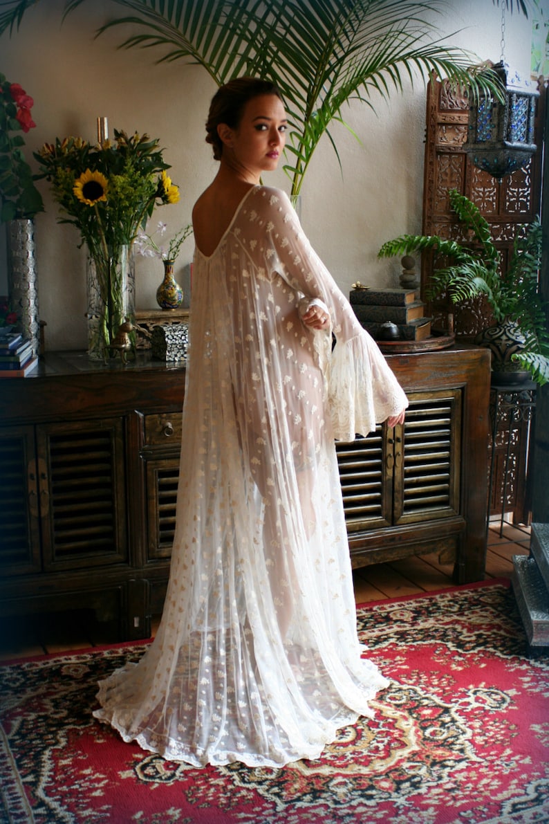 exquisite bridal nightgown