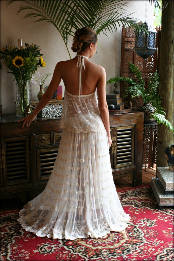 lace halter top wedding dress Tulle This classic A Halter Neck Wedding Dresses |