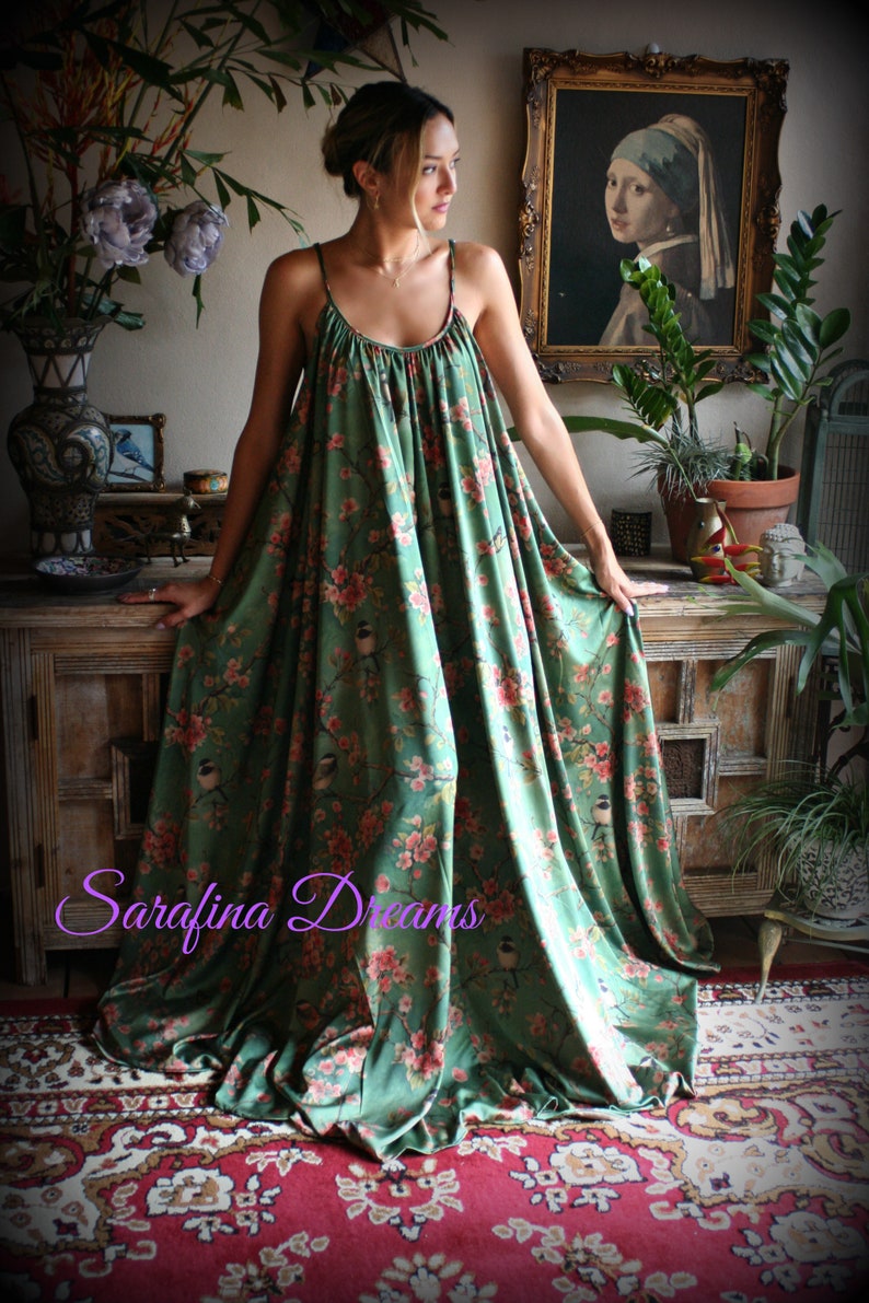 boho night gown