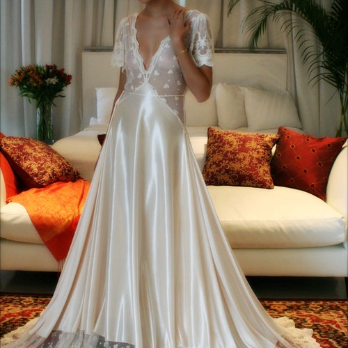 Bridal Nightgown Amelia Satin 