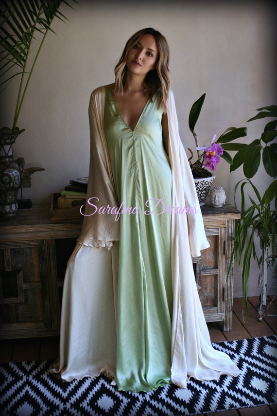 liquid satin nightgown