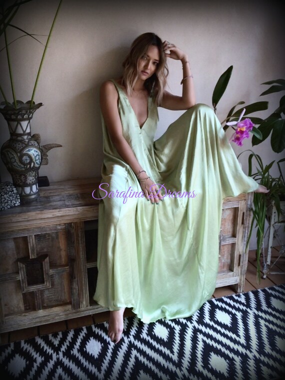 liquid satin nightgown