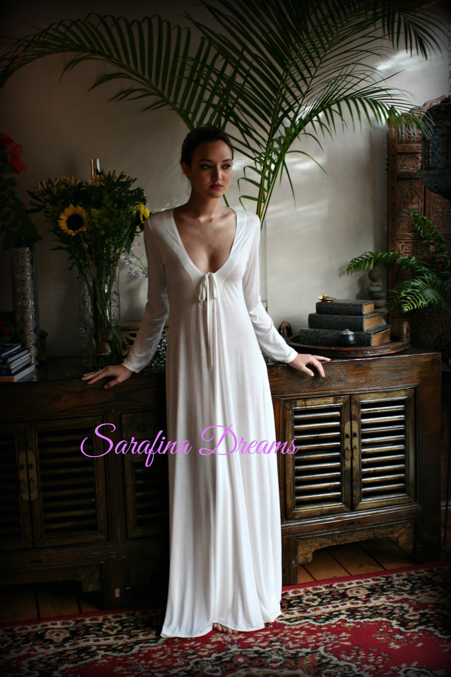Silk Nightgown Etsy Singapore