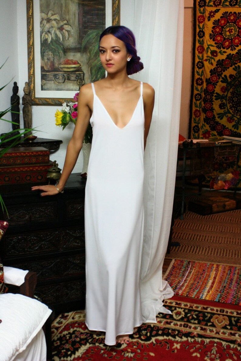 Formal Length Slip White Slip Black Slip off white Slip Etsy