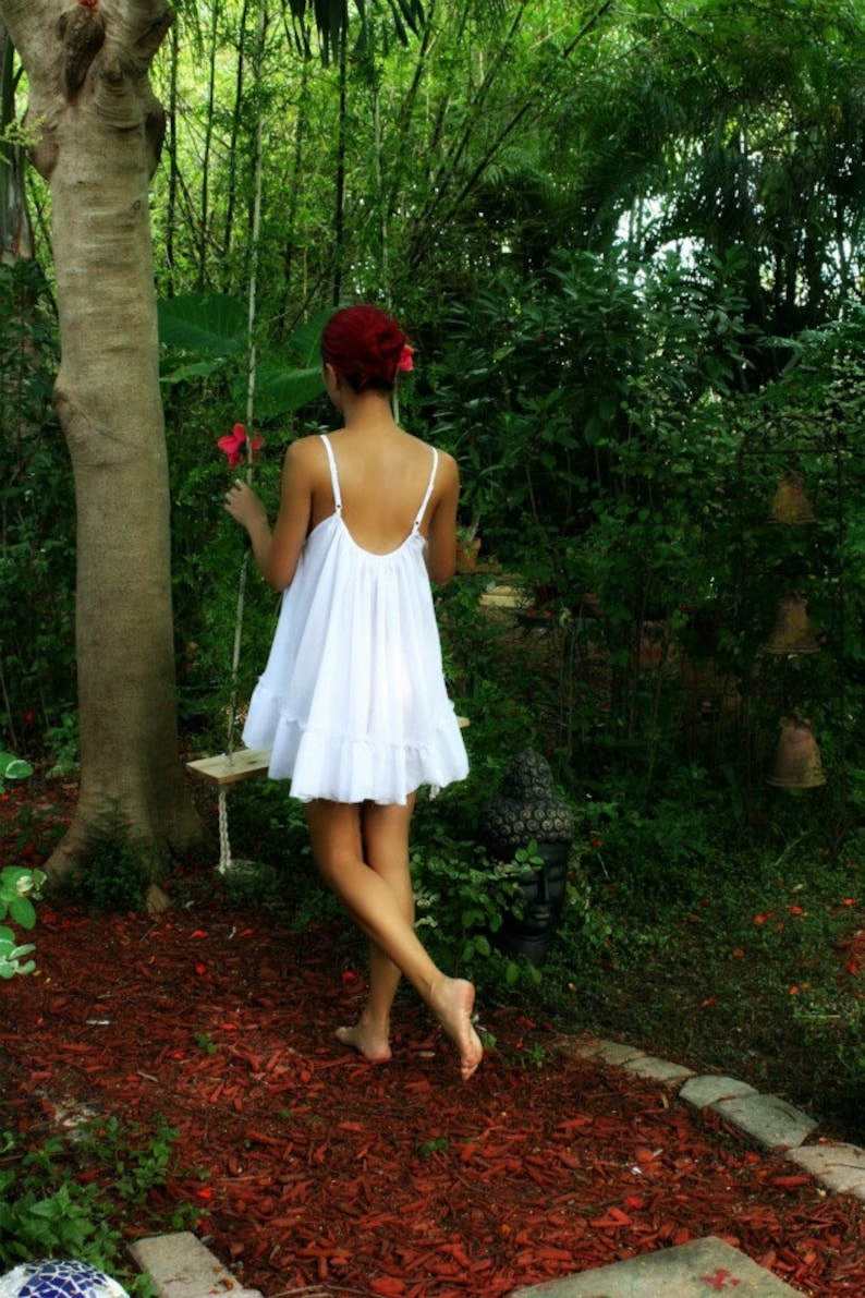 Cotton Baby Doll Pajama Set Cotton Nightgown Cotton Lingerie Etsy