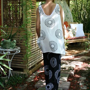 100% Cotton Pajama Exclusive Limited Edition Block Print Sleepwear Lingerie Lounge Cruise Honeymoon Indian Summer image 3
