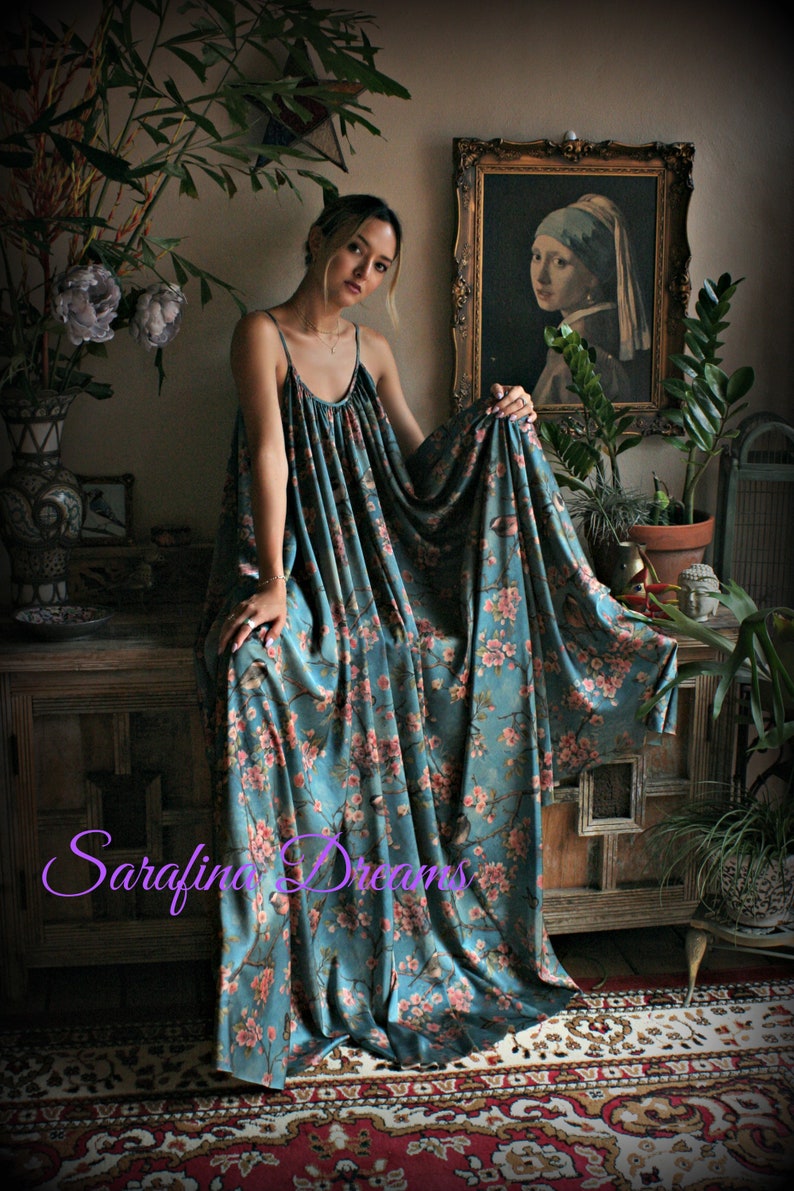 boho night gown