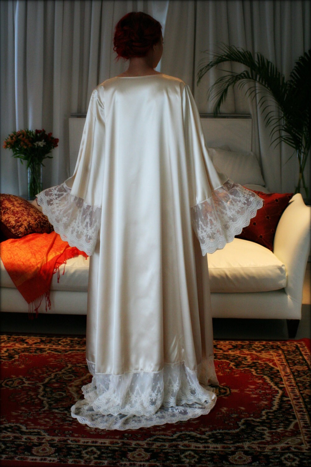Lilibeth Satin Gown Champagne
