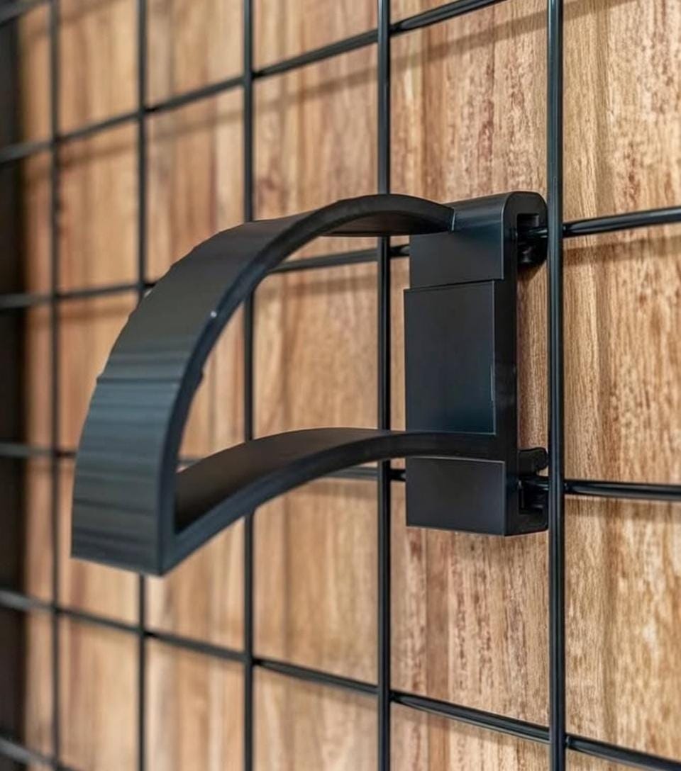 Gridwall Hat Rack Hat Display for 3