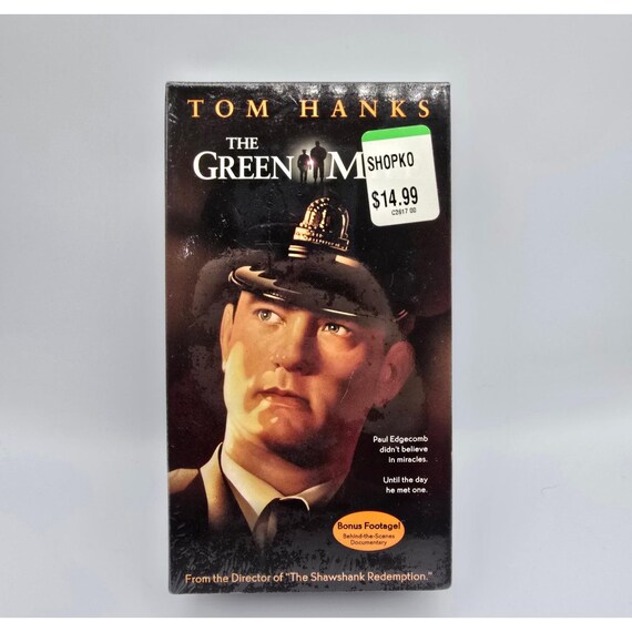 Vintage SEALED Tom Hanks the Green Mile VHS Movie Film Warner Bros