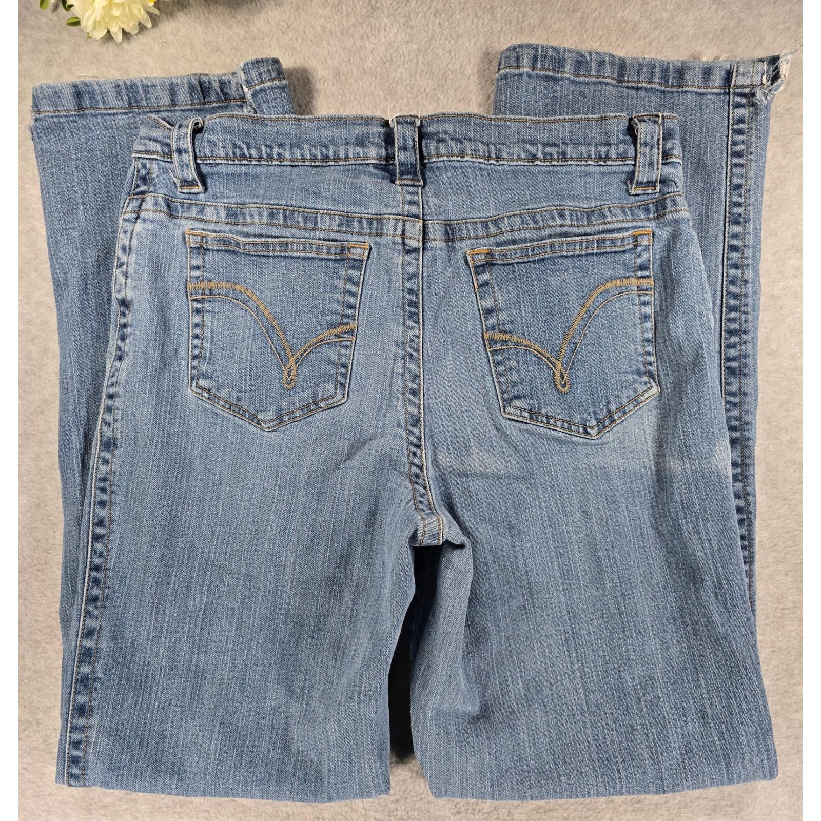Jeans Faded Glory Pour Fille - Taille 12 - Occasion Très Bon état - Coupe Droite Classique