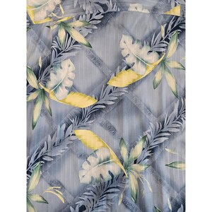 Camisa de manga larga azul con botones y estampado tropical para hombre Tommy Bahama, talla XXL, estilo Y2K. imagen 13