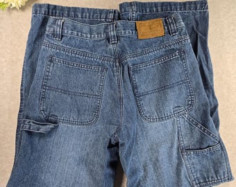 Vintage Tommy Hilfiger Carpenter Jeans Jeugd 16 (27 x 27) Baggy Y2K Streetwear