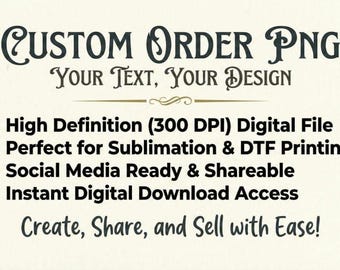 Custom Digital Design, Personalized Artwork, Invitation Card (Digital Download)