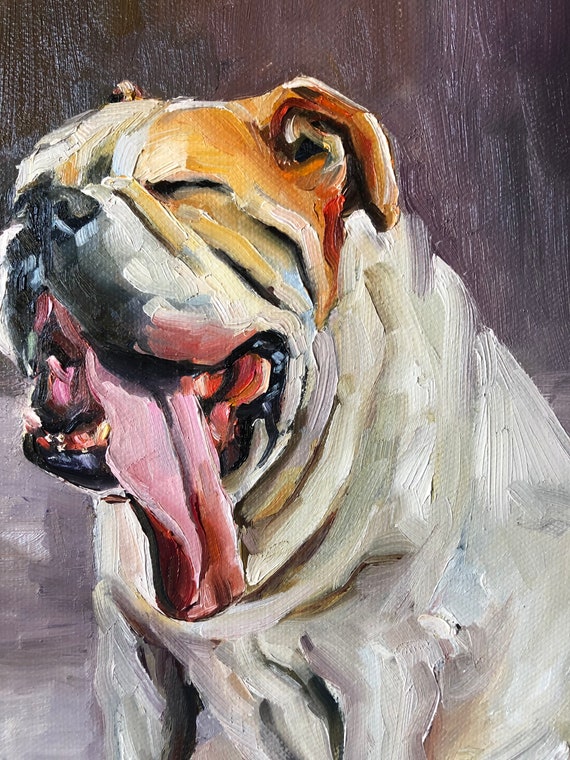 11x14 Pet portrait, oil paintings