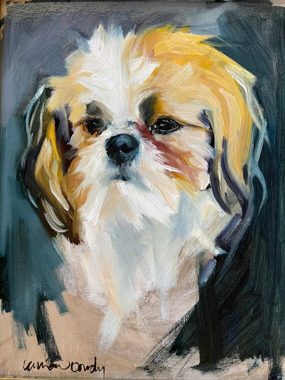 12x16 pet portrait