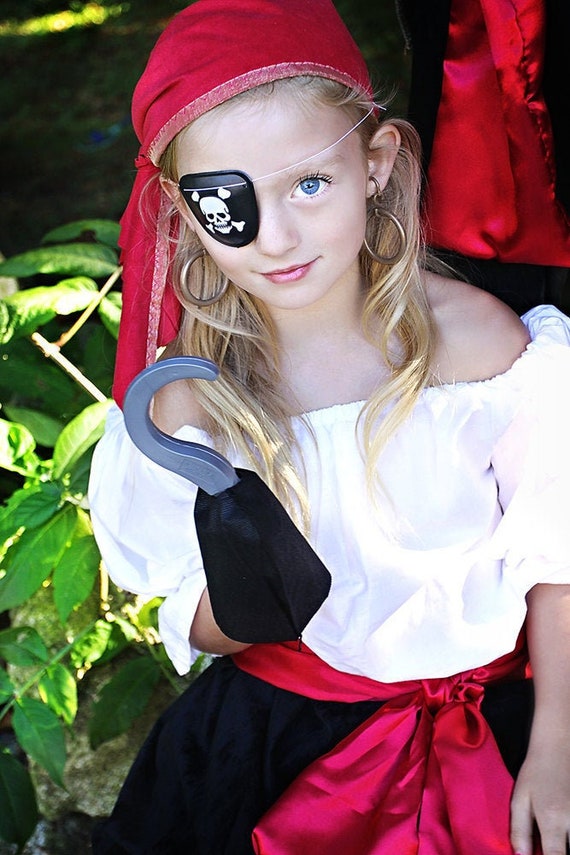 patio Acrobacia flotante Disfraz de niña pirata para tallas de niños hasta 10 años - Etsy México