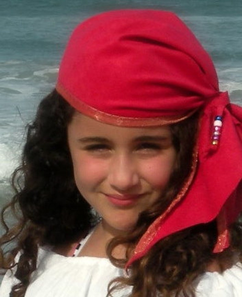 Child Pirate Pirates Girl Halloween Costume sizes through 10 years old