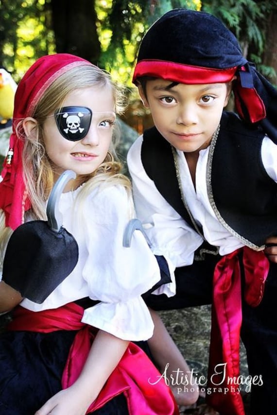 Pirate Pirates Boy Halloween Costume Toddler Sizes Through Kids